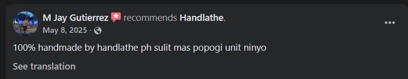 Customer review 1