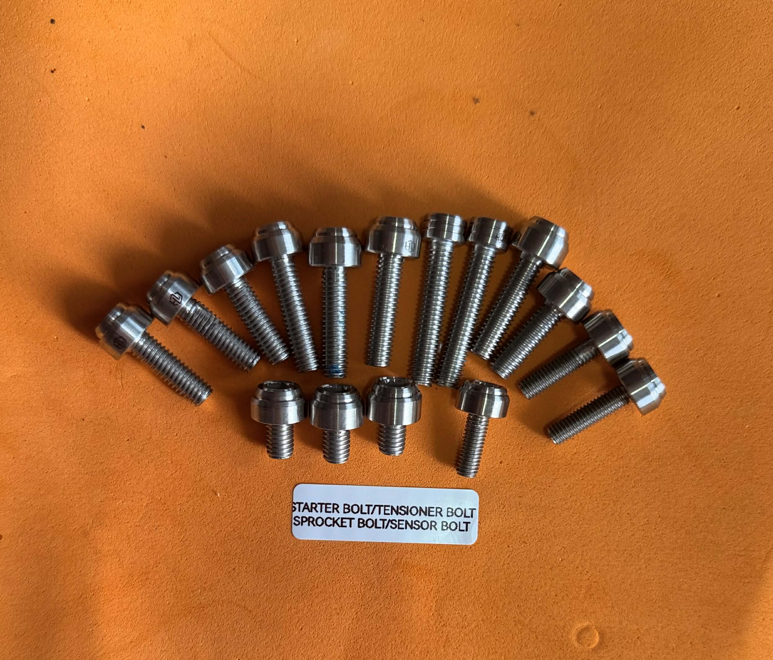 STARTER/TENSIONER/SPROCKET/SENSOR BOLT